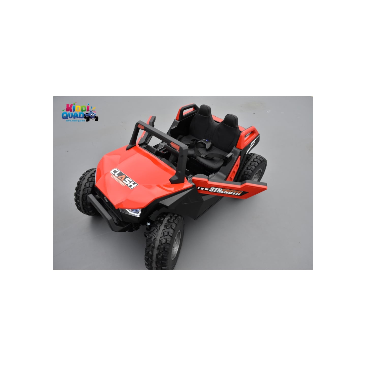 Buggy Crawler 24 Volts électrique enfant rouge, buggy électrique enfant 24 Volts 7 Ah, 4 moteurs