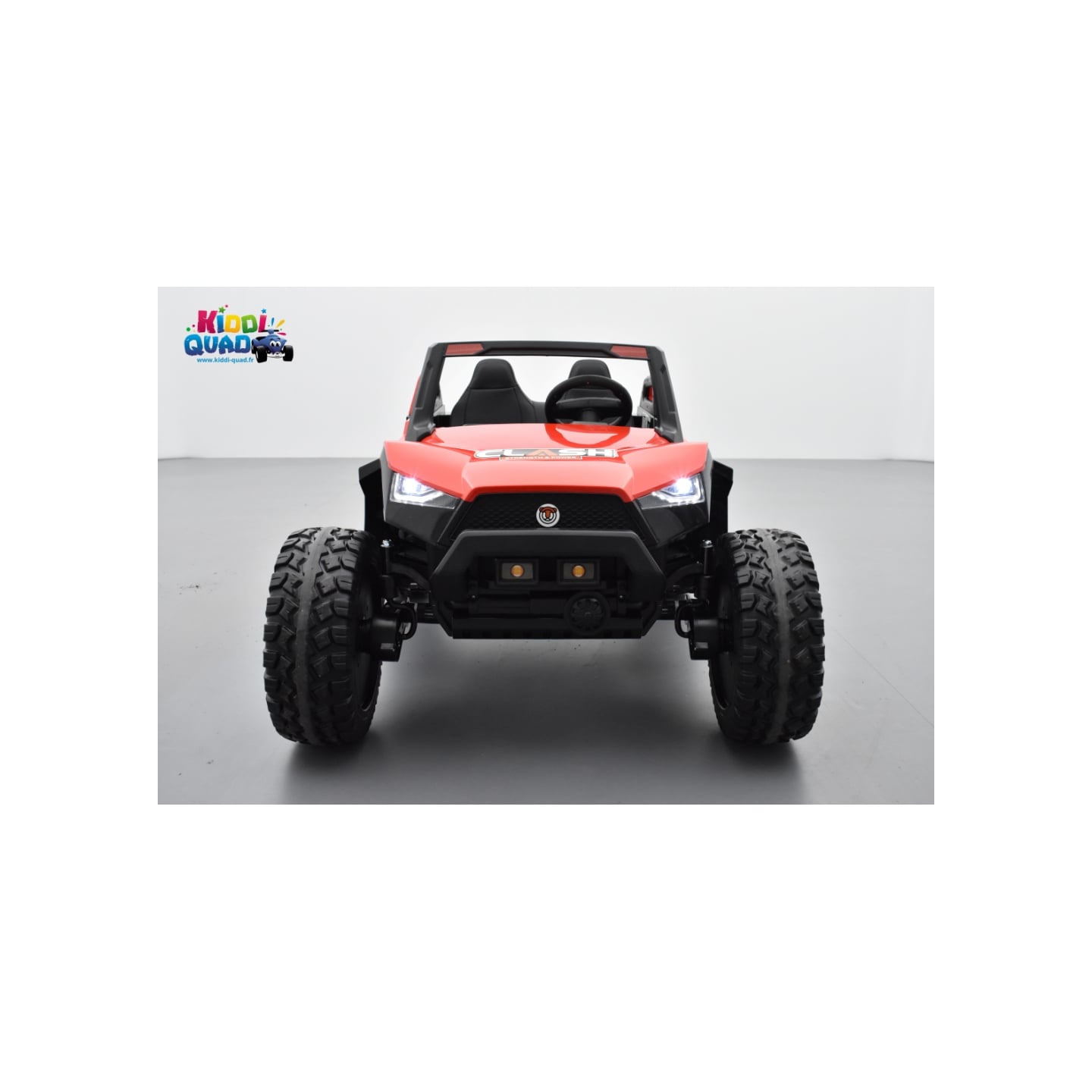 Buggy Crawler 24 Volts électrique enfant rouge, buggy électrique enfant 24 Volts 7 Ah, 4 moteurs