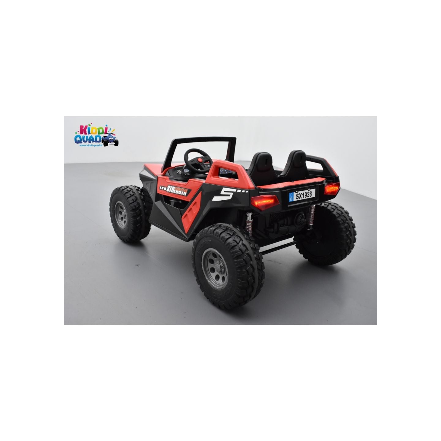 Buggy Crawler 24 Volts électrique enfant Rouge, buggy électrique enfant 24 Volts 7 Ah, 4 moteurs