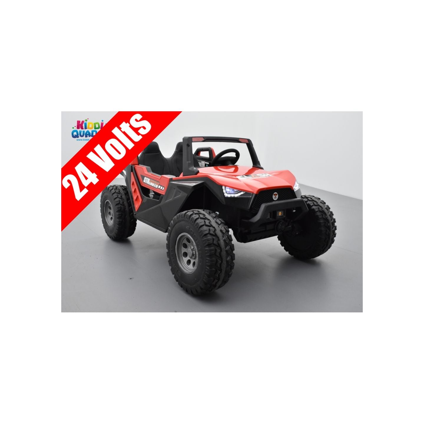 Buggy Crawler 24 Volts électrique enfant Rouge, buggy électrique enfant 24 Volts 7 Ah, 4 moteurs