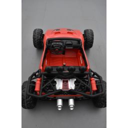 Buggy Baja 24 Volts 7Ah Rouge, buggy électrique enfant 2 places, 24 Volts 7 Ah, 2 moteurs