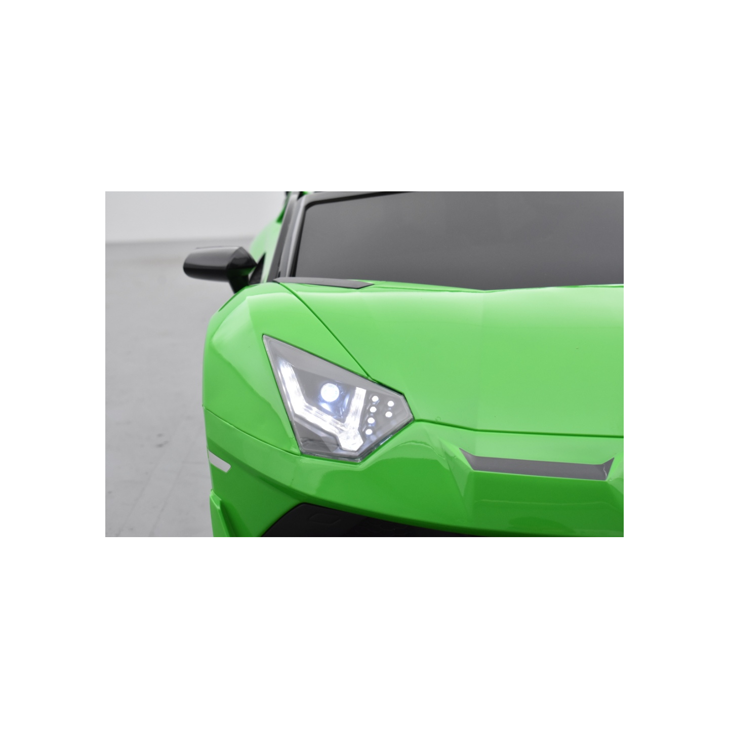 Lamborghini SVJ 24 Volts verte, voiture électrique enfant 24V - 7AH, 2 moteurs