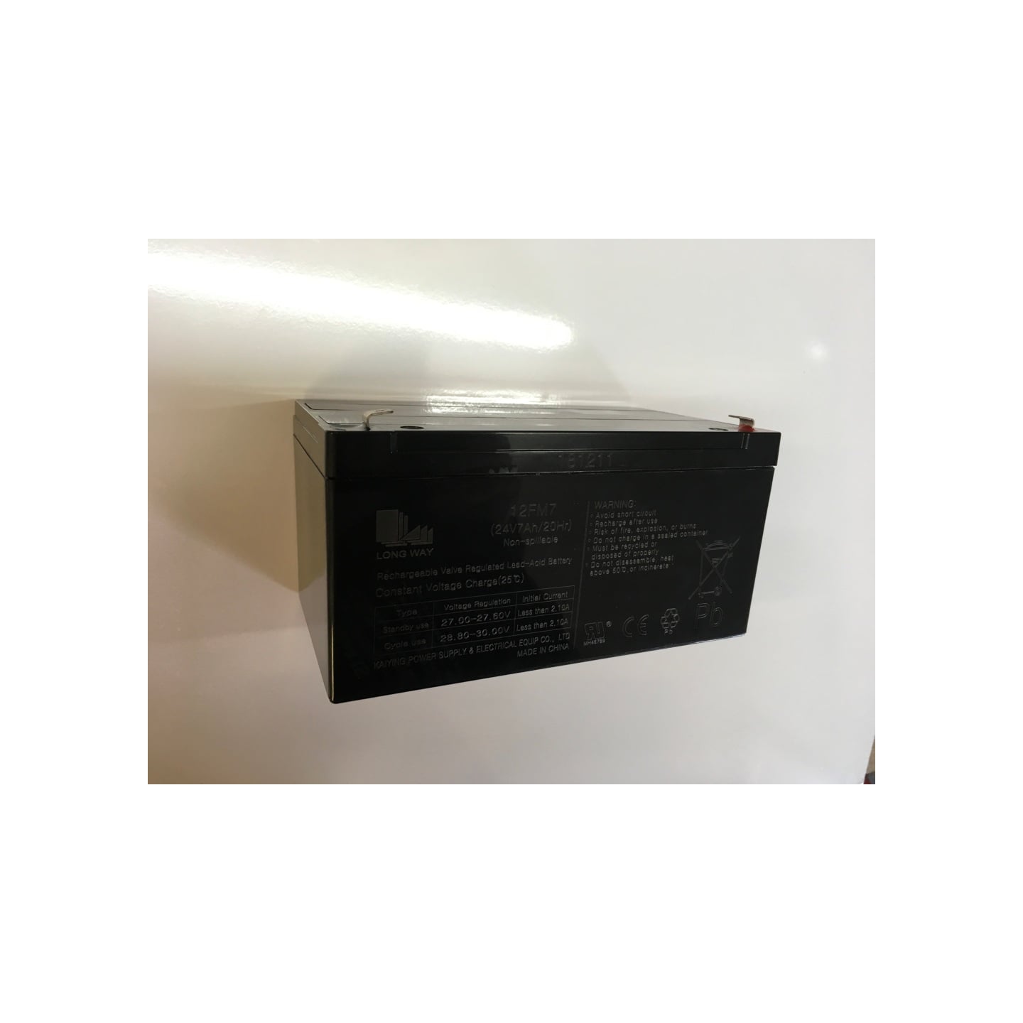 Batterie 24V 7AH, pour voitures et motos électrique 24 volts