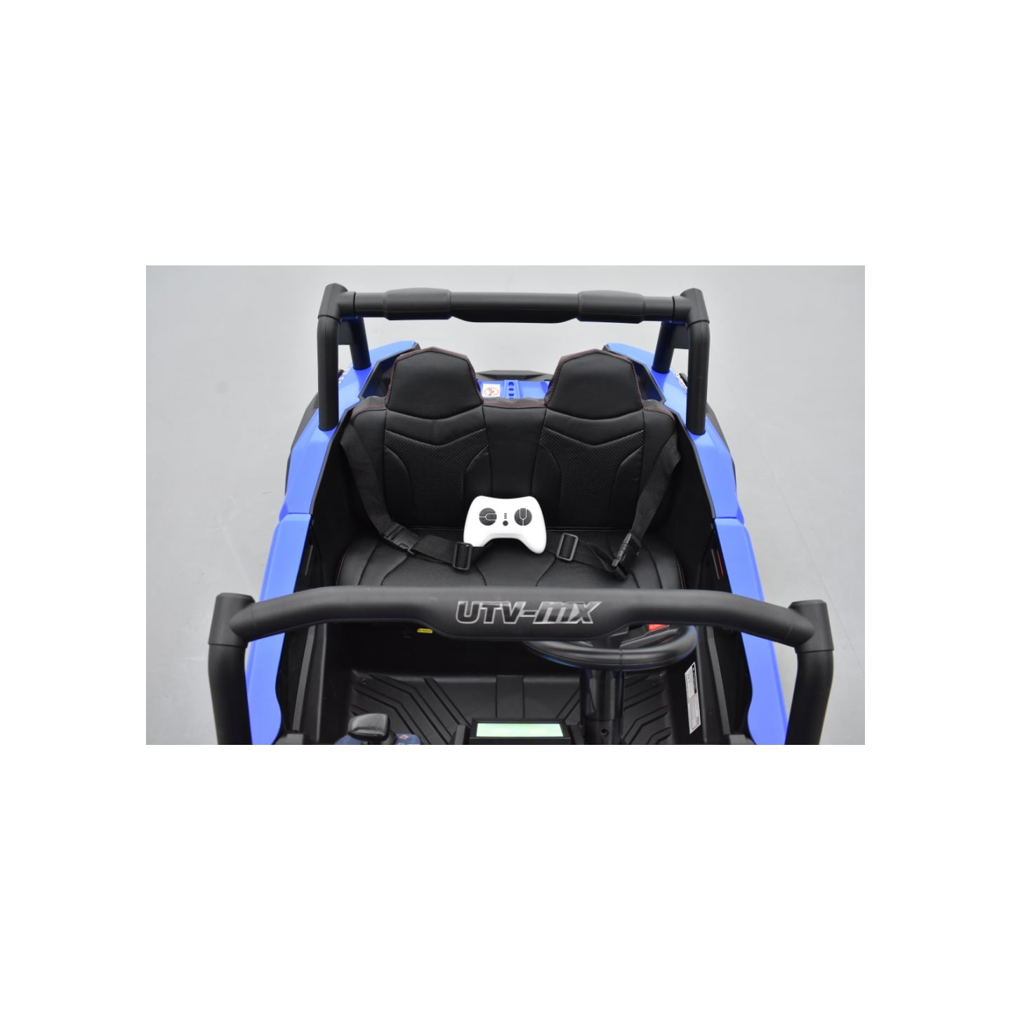 Buggy Scorpion 24 Volts 7Ah bleu, 4 moteurs, buggy deux places, buggy électrique enfant