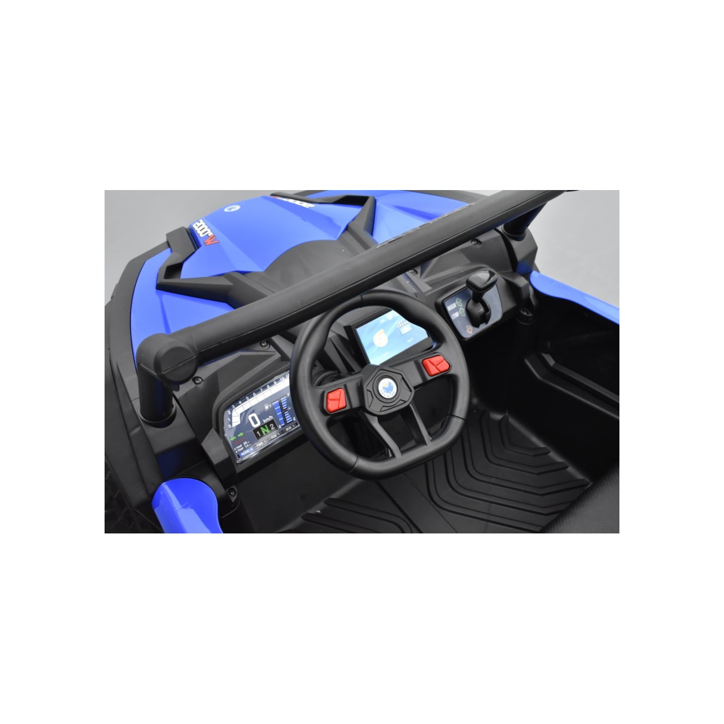 Buggy Scorpion 24 Volts 7Ah bleu, 4 moteurs, buggy deux places, buggy électrique enfant