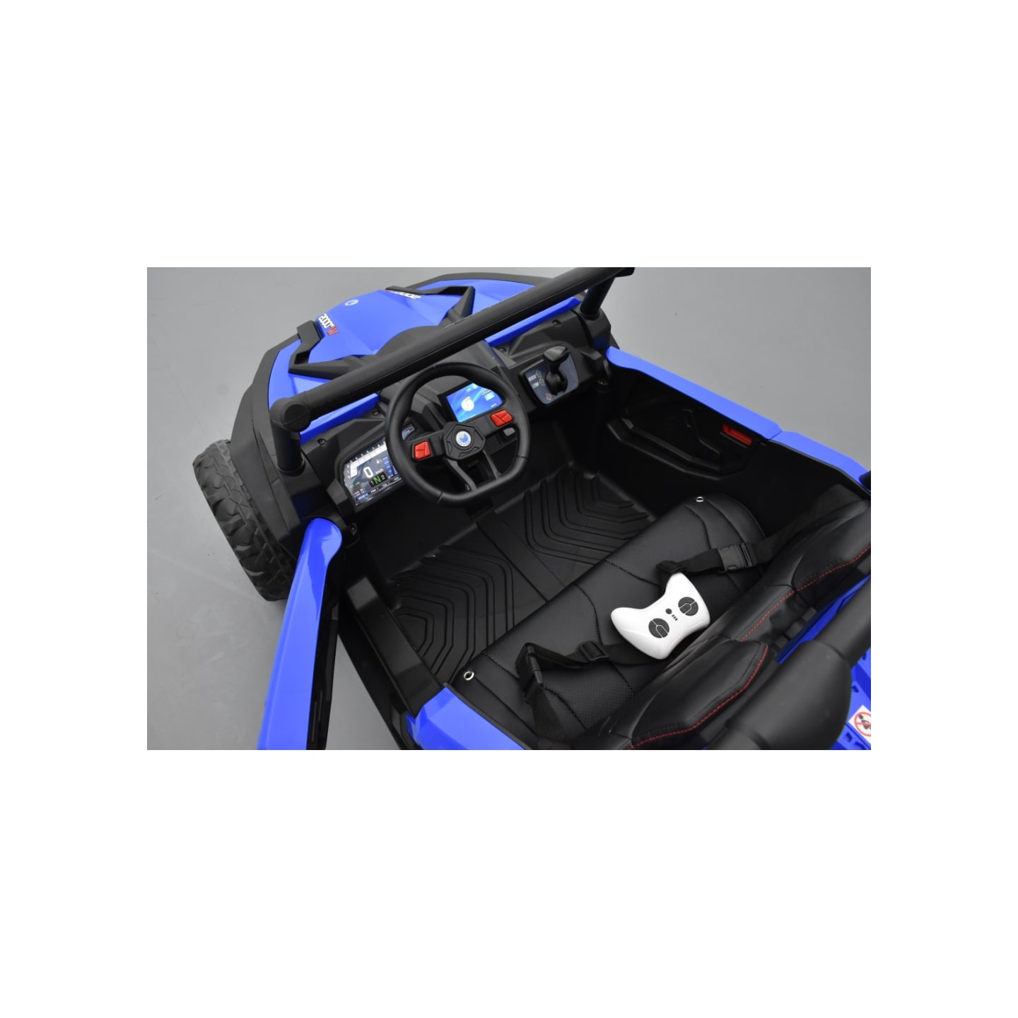 Buggy Scorpion 24 Volts 7Ah bleu, 4 moteurs, buggy deux places, buggy électrique enfant
