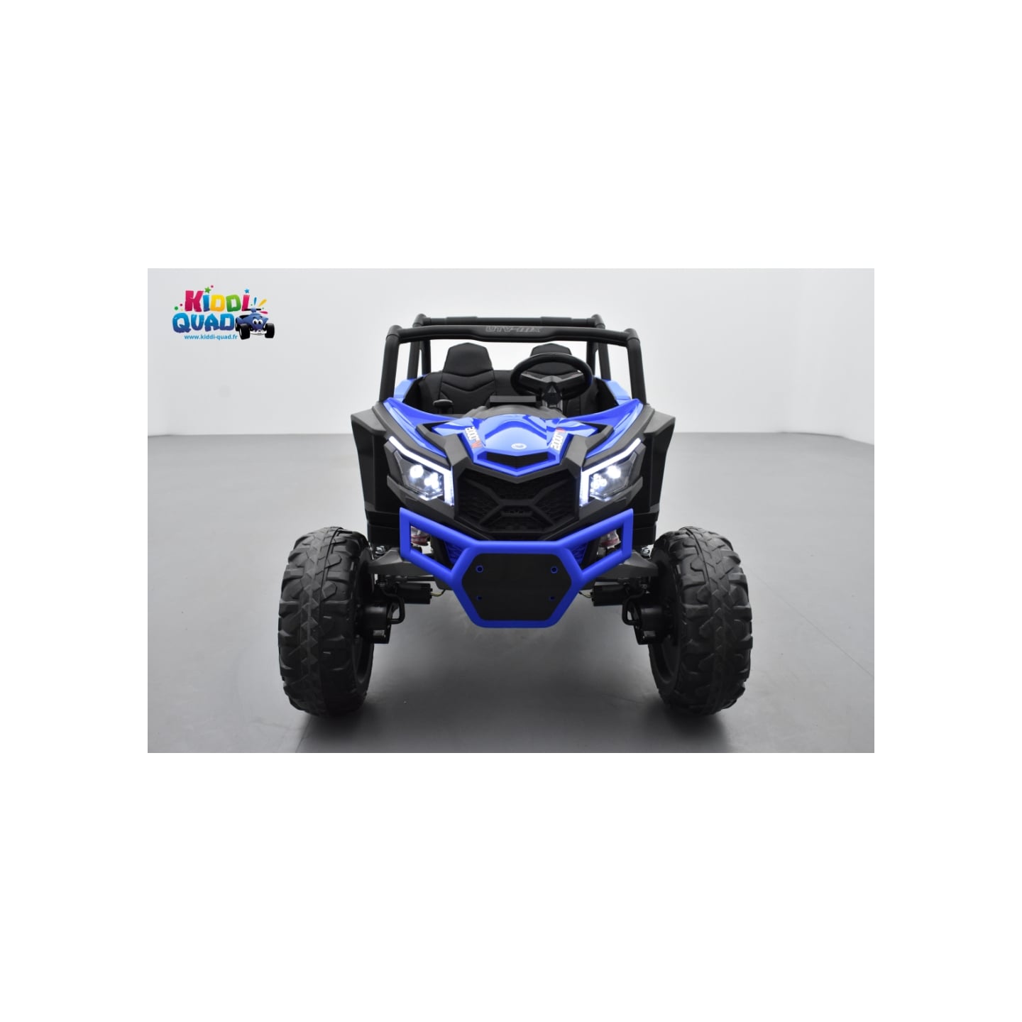 Buggy Scorpion 24 Volts 7Ah bleu, 4 moteurs, buggy deux places, buggy électrique enfant
