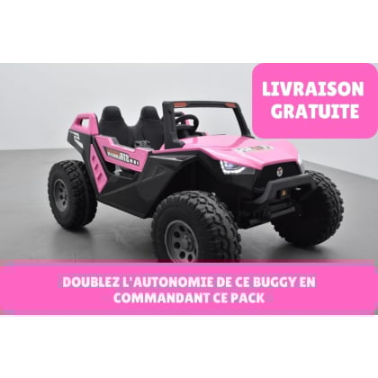 Pack Crawler rose + 2ème chargeur + 2ème pack batterie + housse + plaque