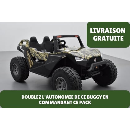 Pack Crawler camo + 2ème chargeur + 2ème pack batterie + housse + plaque