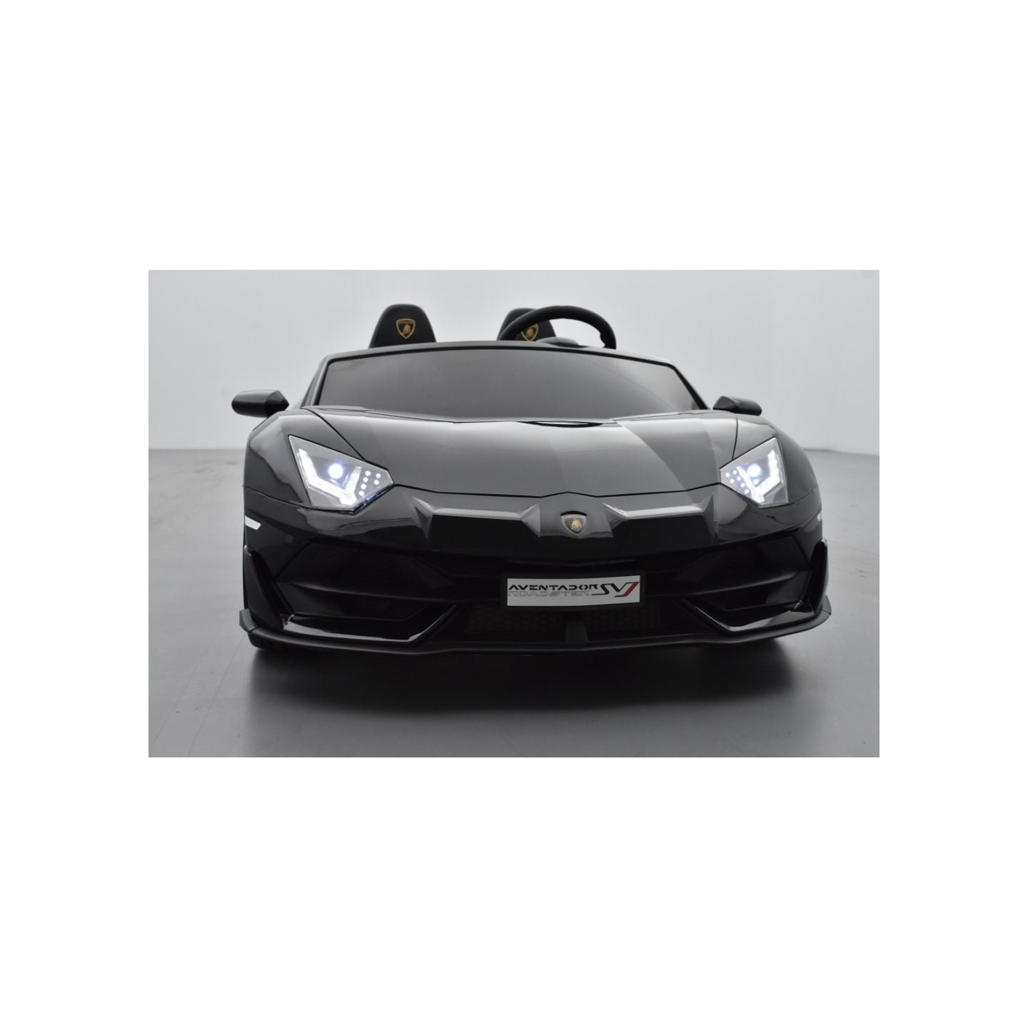 Lamborghini SVJ 24 Volts noire, voiture électrique enfant 24V - 7AH, 2 moteurs