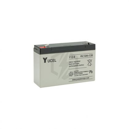 Batterie YUCEL 6V 12AH pour voitures et motos électrique enfant