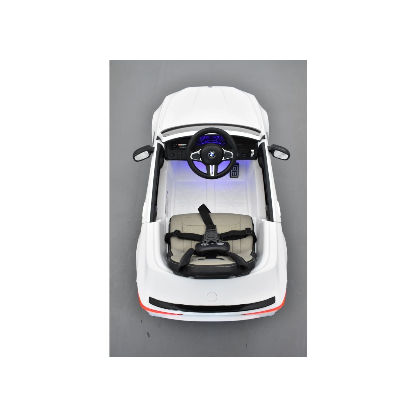 BMW M5 24 Volts blanc, voiture électrique enfant 24 Volts 1 place, 2 moteurs