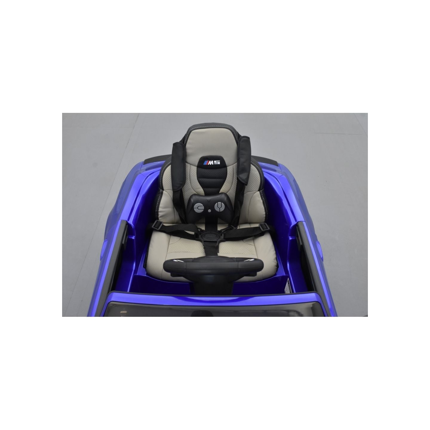 BMW M5 24 Volts bleu, voiture électrique enfant 24 Volts 1 place, 2 moteurs