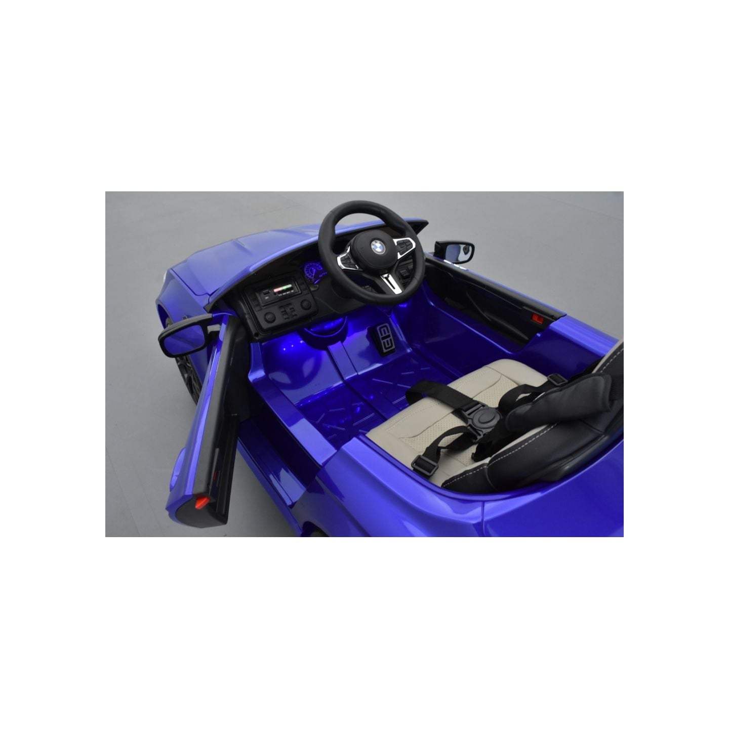 BMW M5 24 Volts bleu, voiture électrique enfant 24 Volts 1 place, 2 moteurs