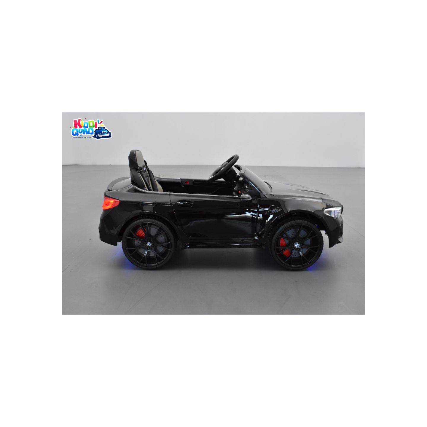 BMW M5 24 Volts noir, voiture électrique enfant 24 Volts 1 place, 2 moteurs