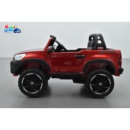 Toyota Hilux rouge 24 Volts électrique pour enfant écran mp4, 4x4 électrique enfant 2 places