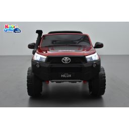 Toyota Hilux rouge 24 Volts électrique pour enfant écran mp4, 4x4 électrique enfant 2 places