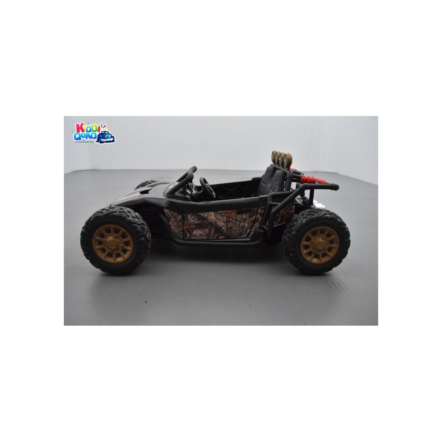 Buggy Baja 24 Volts 7Ah Noir, buggy électrique enfant 2 places, 24 Volts 7 Ah, 2 moteurs