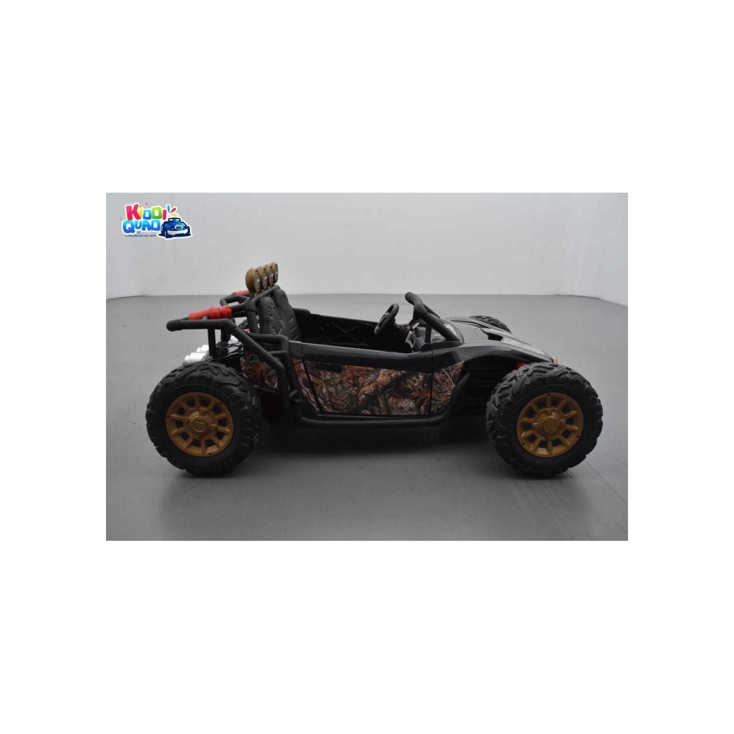 Buggy Baja 24 Volts 7Ah Noir, buggy électrique enfant 2 places, 24 Volts 7 Ah, 2 moteurs