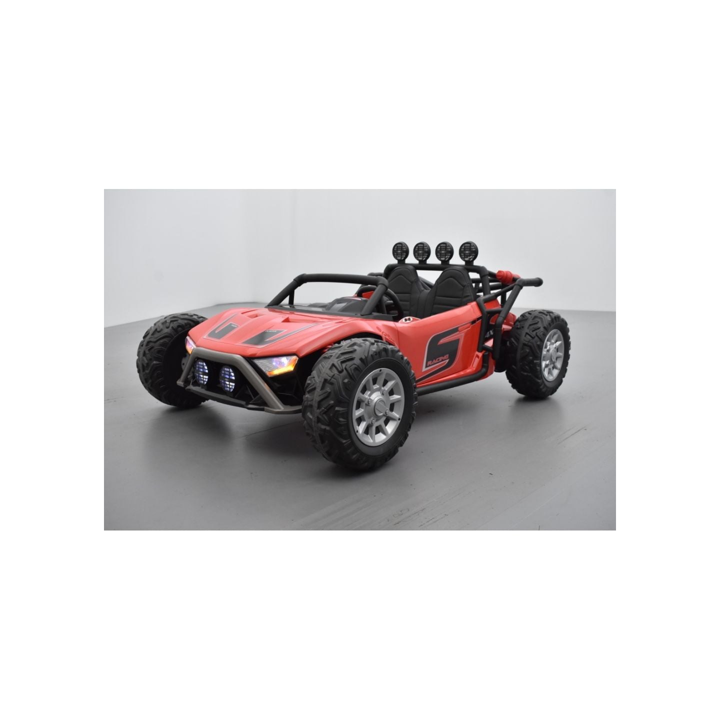 Buggy Baja 24 Volts 7Ah Rouge, buggy électrique enfant 2 places, 24 Volts 7 Ah, 2 moteurs