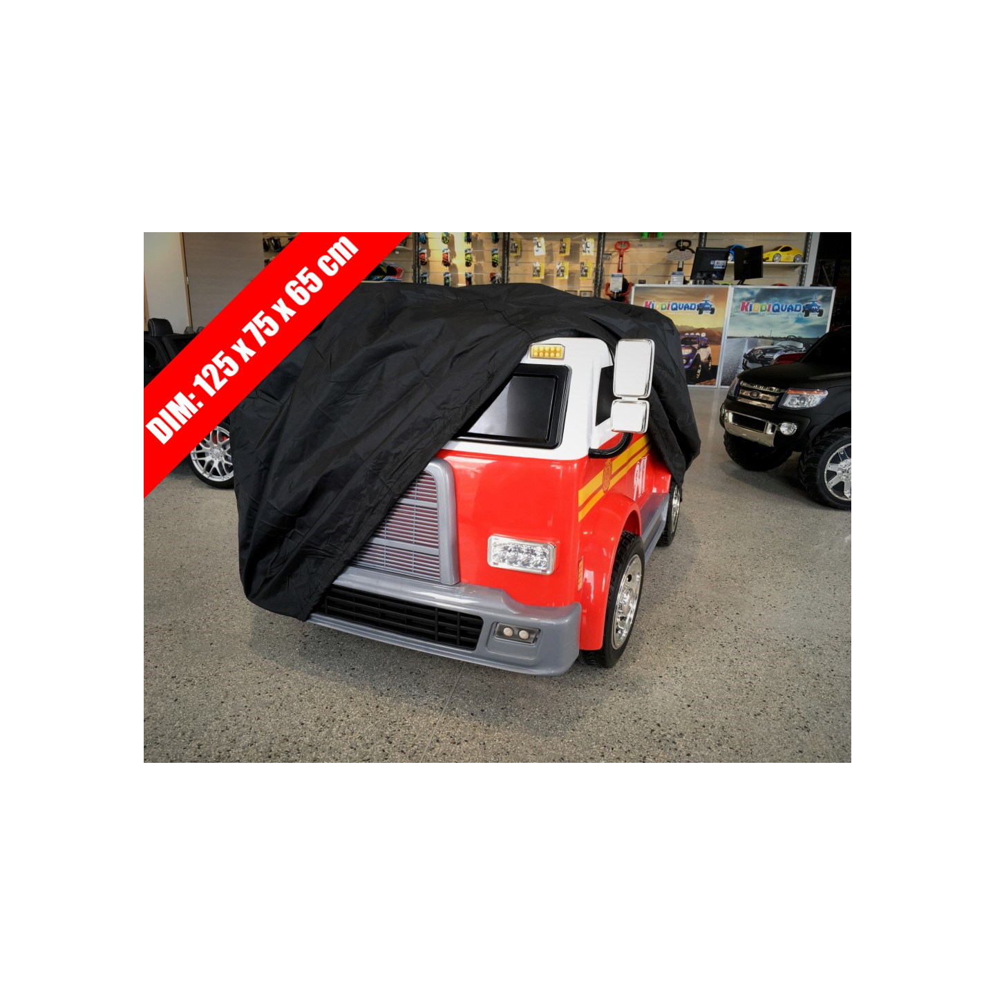Bâche de protection XL (Pour voiture 2 Places), housse pour voiture électrique enfant 6 12 24 volts