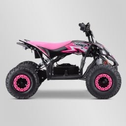Quad électrique enfant FOX 1000 Watts rose, 36 Volts pour enfant de 6 à 10 ans