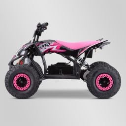 Quad électrique enfant FOX 1000 Watts rose, 36 Volts pour enfant de 6 à 10 ans
