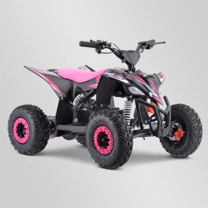 Quad électrique enfant FOX 1000 Watts rose, 36 Volts pour enfant de 6 à 10 ans