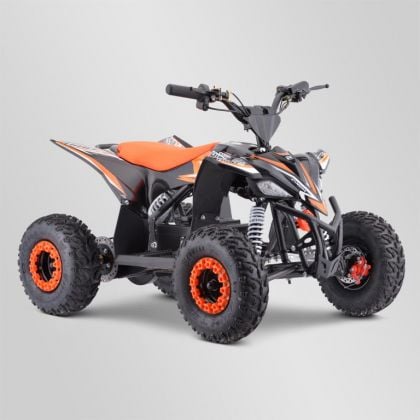 Quad électrique enfant FOX 1000 Watts orange, 36 Volts pour enfant de 6 à 10 ans