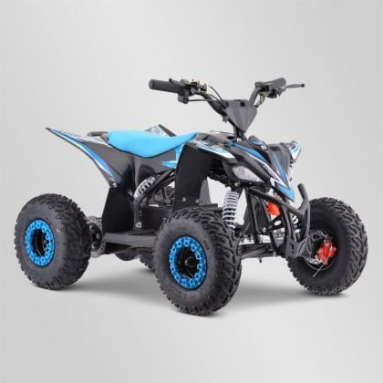 Quad électrique enfant FOX 1000 Watts bleu, 36 Volts pour enfant de 6 à 10 ans