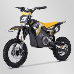 Dirt Bike moto électrique enfant 1000 Watts RXF Rocket Jaune pour enfant de 6 à 10 ans, jaune