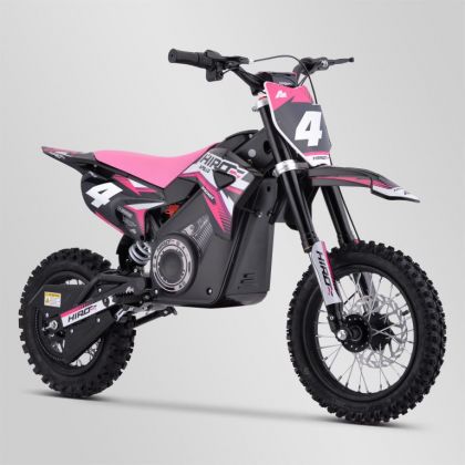 Dirt Bike moto électrique enfant 1000 Watts RXF Rocket Rose pour enfant de 6 à 10 ans, rose