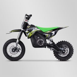 Dirt Bike moto électrique enfant 1000 Watts RXF Rocket Vert pour enfant de 6 à 10 ans, vert