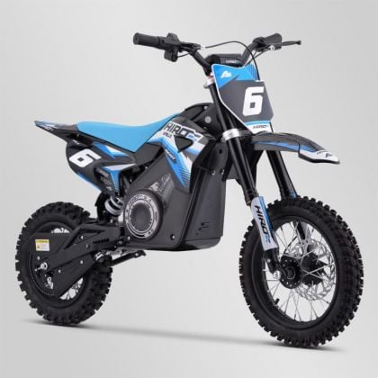 Dirt Bike moto électrique enfant 1000 Watts RXF Rocket Bleu pour enfant de 6 à 10 ans, bleu