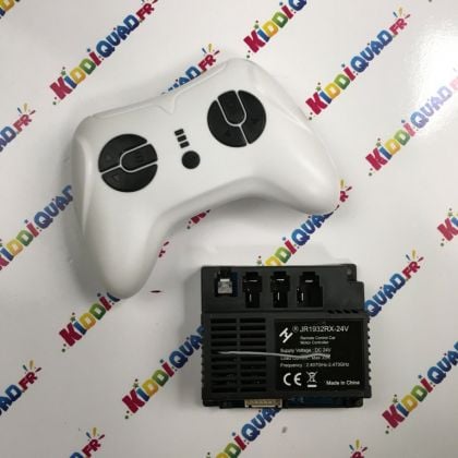 Pack boitier de contrôle + télécommande parentale 2.4Ghz pour Tracteur ATV 6X6 24 Volts