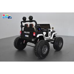 4X4 Jeep "Storm Racer" Police, véhicule électrique enfant, 24V - 4 moteurs