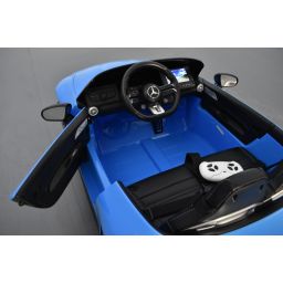 Mercedes SL63 Bleu Executive Métallisée, écran MP4, voiture électrique pour enfant, 24Volts - 2 moteurs
