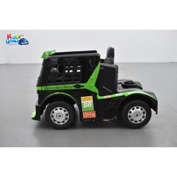 Mercedes AXOR Vert, camion électrique pour enfant, 24Volts - 7AH, 2 moteurs