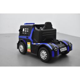 Mercedes AXOR Bleu, camion électrique pour enfant, 24Volts - 7AH, 2 moteurs