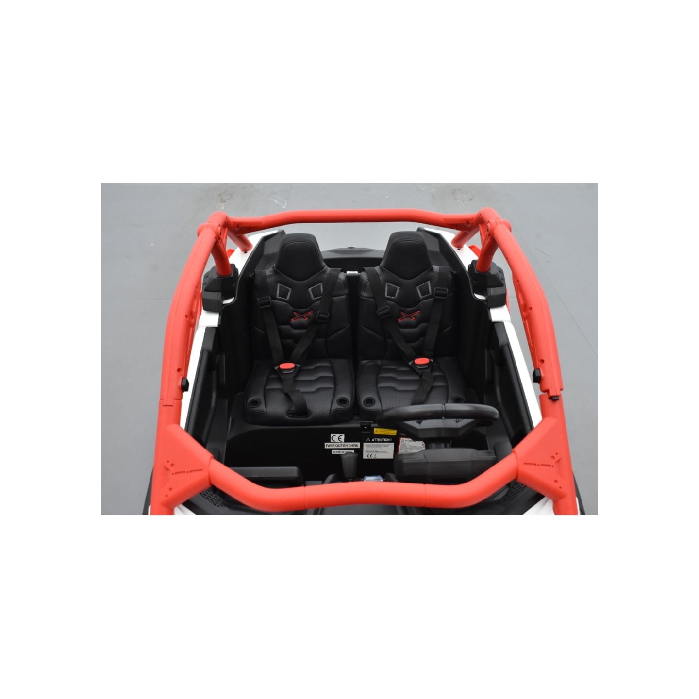 Buggy Can-Am "Maverick" 24 Volts électrique enfant Rouge, buggy électrique enfant 24 Volts 7 Ah, 2 moteurs