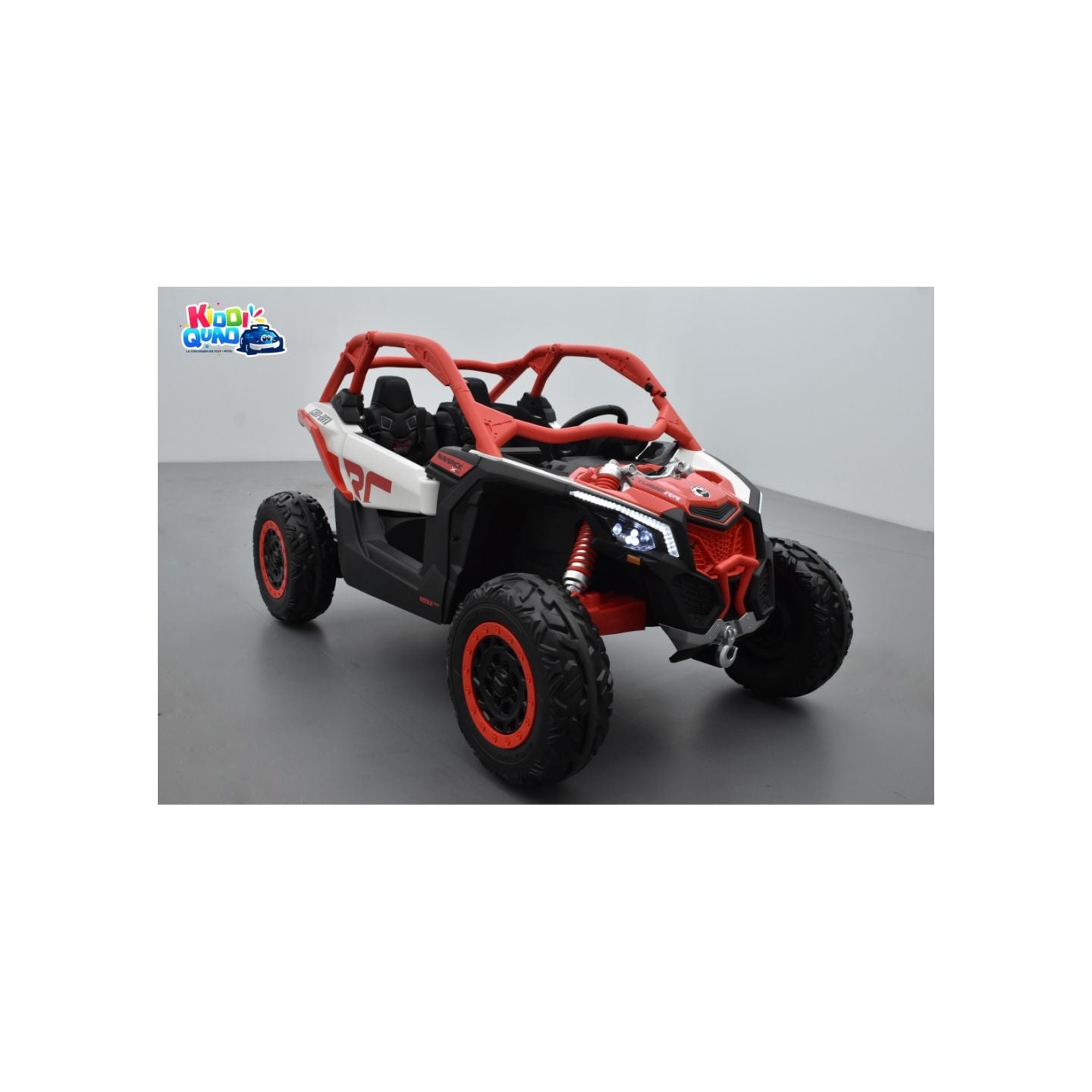 Buggy Can-Am "Maverick" 24 Volts électrique enfant Rouge, buggy électrique enfant 24 Volts 7 Ah, 2 moteurs