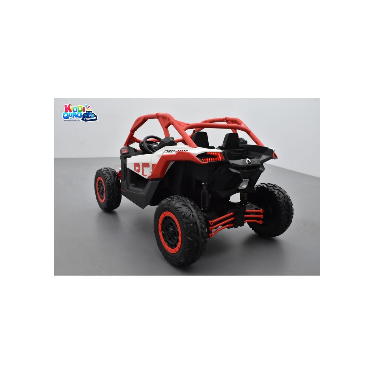 Buggy Can-Am "Maverick" 24 Volts électrique enfant Rouge, buggy électrique enfant 24 Volts 7 Ah, 2 moteurs