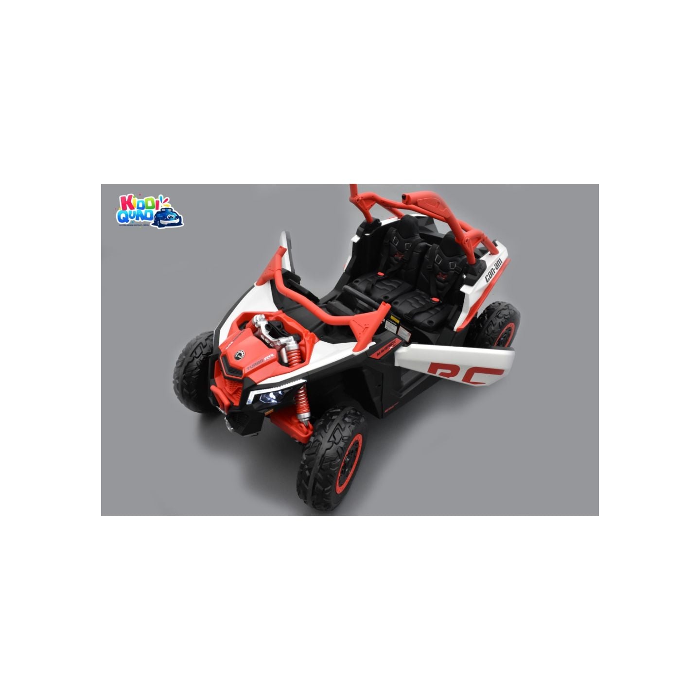 Buggy Can-Am "Maverick" 24 Volts électrique enfant Rouge, buggy électrique enfant 24 Volts 7 Ah, 2 moteurs