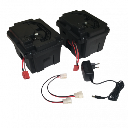 Pack batterie 24V-14Ah complet pour Buggy CAN-AM 24V + Chargeur 24V + Adaptateur Y