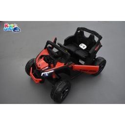 Buggy Can-Am "Maverick" 12 Volts électrique enfant Rouge Version 1 place, buggy électrique enfant 12 Volts 10 Ah, 4 moteurs