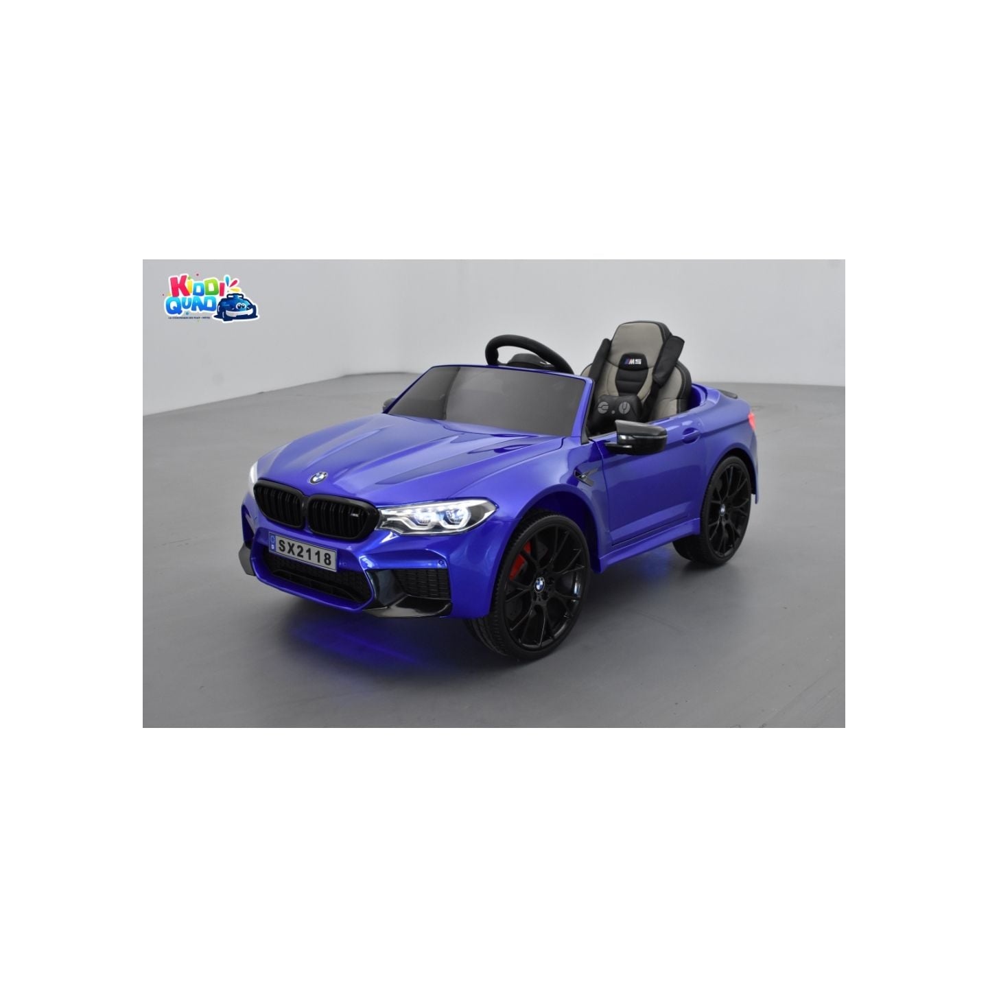 BMW M5 24 Volts bleu Edition Drift, voiture électrique enfant 24 Volts 1 place, 2 moteurs