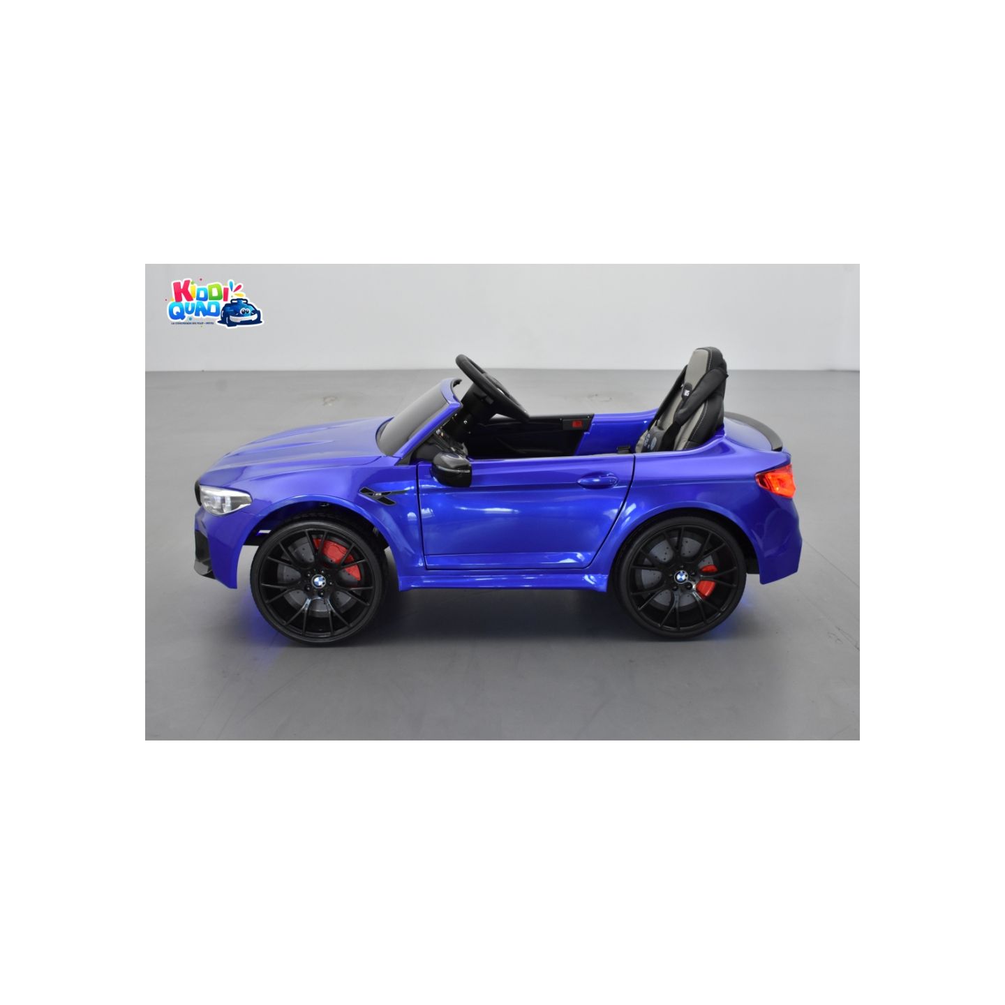 BMW M5 24 Volts bleu Edition Drift, voiture électrique enfant 24 Volts 1 place, 2 moteurs