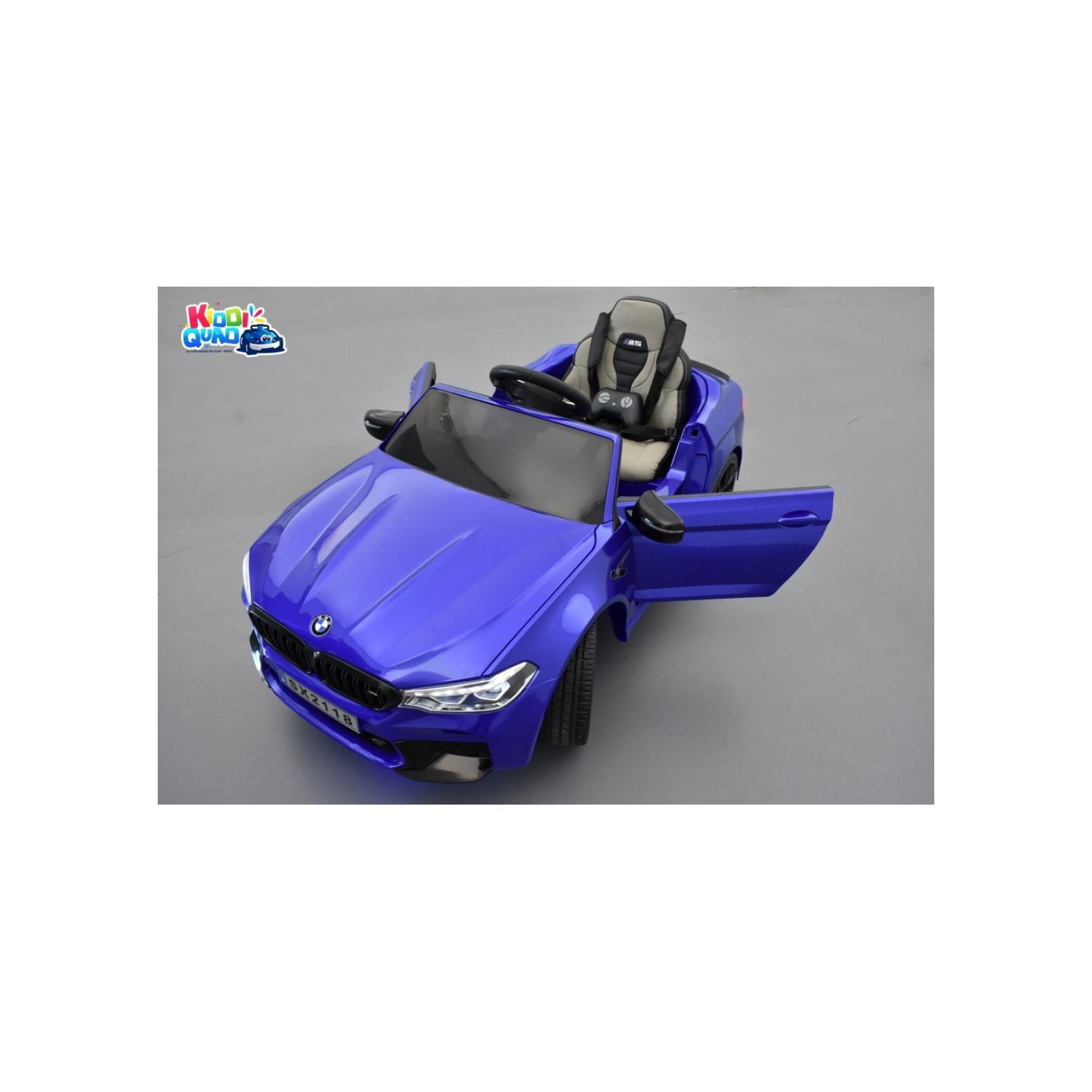 BMW M5 24 Volts bleu Edition Drift, voiture électrique enfant 24 Volts 1 place, 2 moteurs