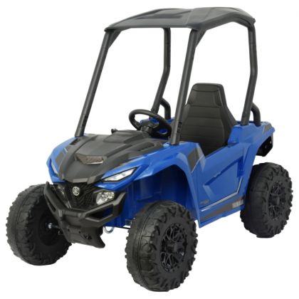 Buggy Yamaha Wolverine RMAX 2 Bleu, Buggy électrique pour enfant 12 Volts 7 Ah, 2 moteurs
