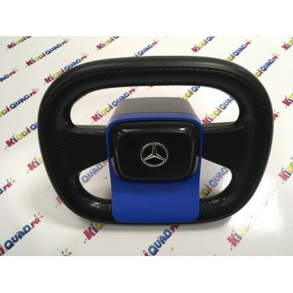 Volant "bleu" pour Mercedes AXOR 24 Volts